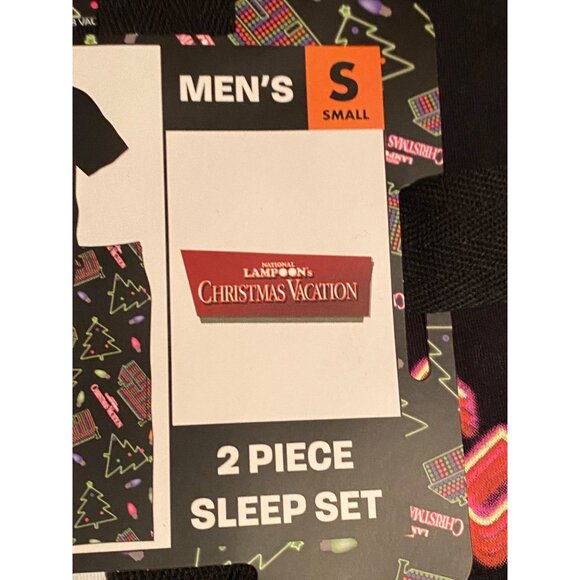 National Lampoons Christmas Vacation Pajama Set Men’s Size Small 2 Piece PJ Set - Picture 5 of 6